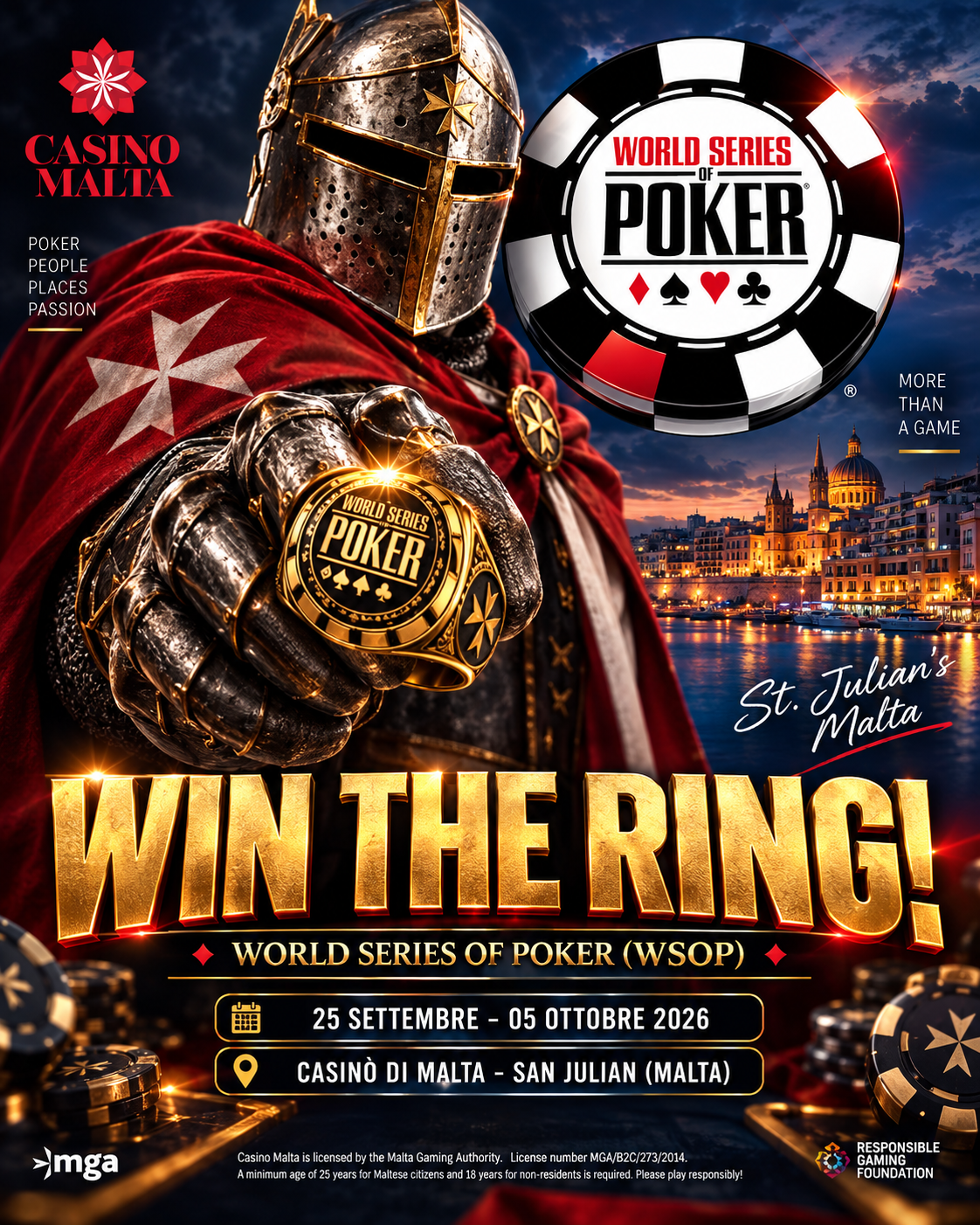 WSOP Circuit 2026 · Win the Ring!