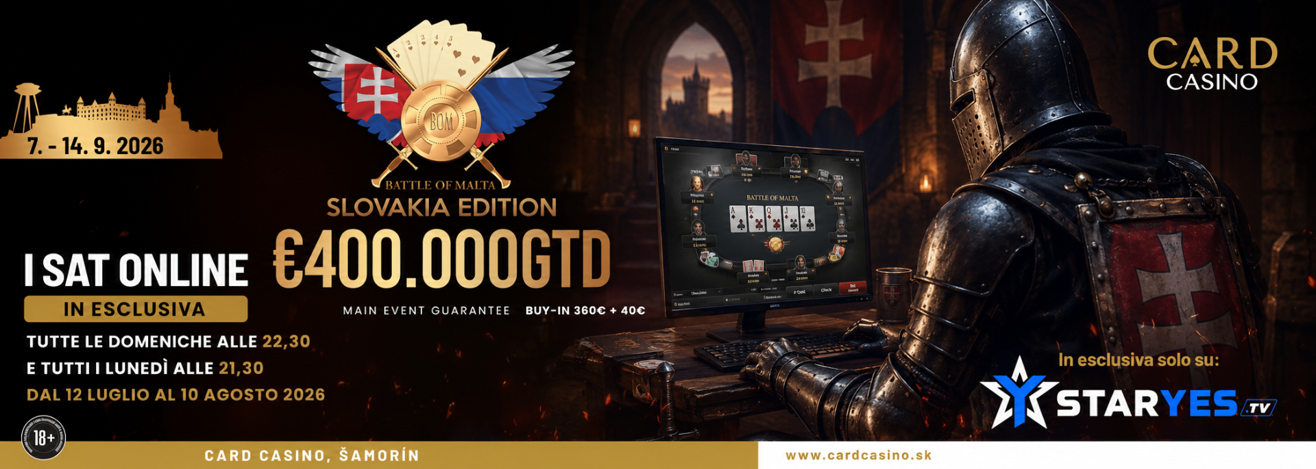 Battle of Malta – Slovakia Edition